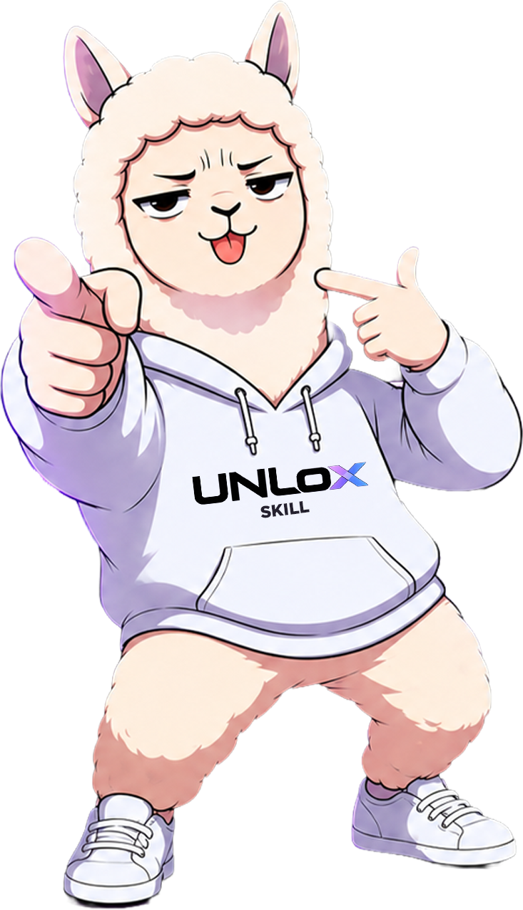 Unloxskill mascot